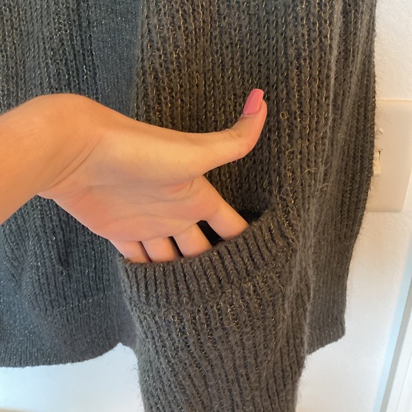 A&F Shimmer Wrap Cardigan - Picture 2 of 5